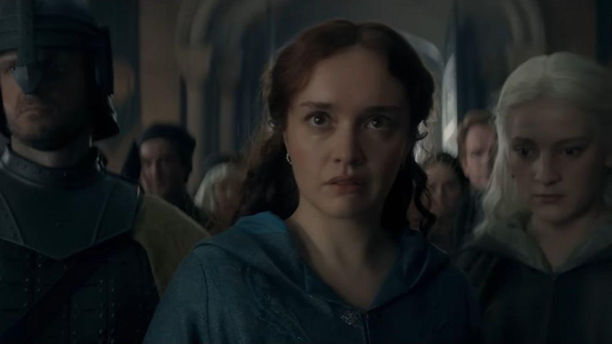Image of Olivia Cooke explained why Alicent viewed the execution as a public display of power.
