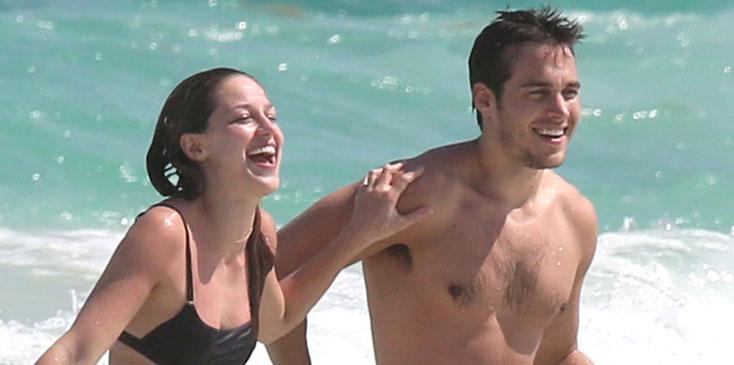 Melissa Benoist Boyfriend Chris Wood Photos Long