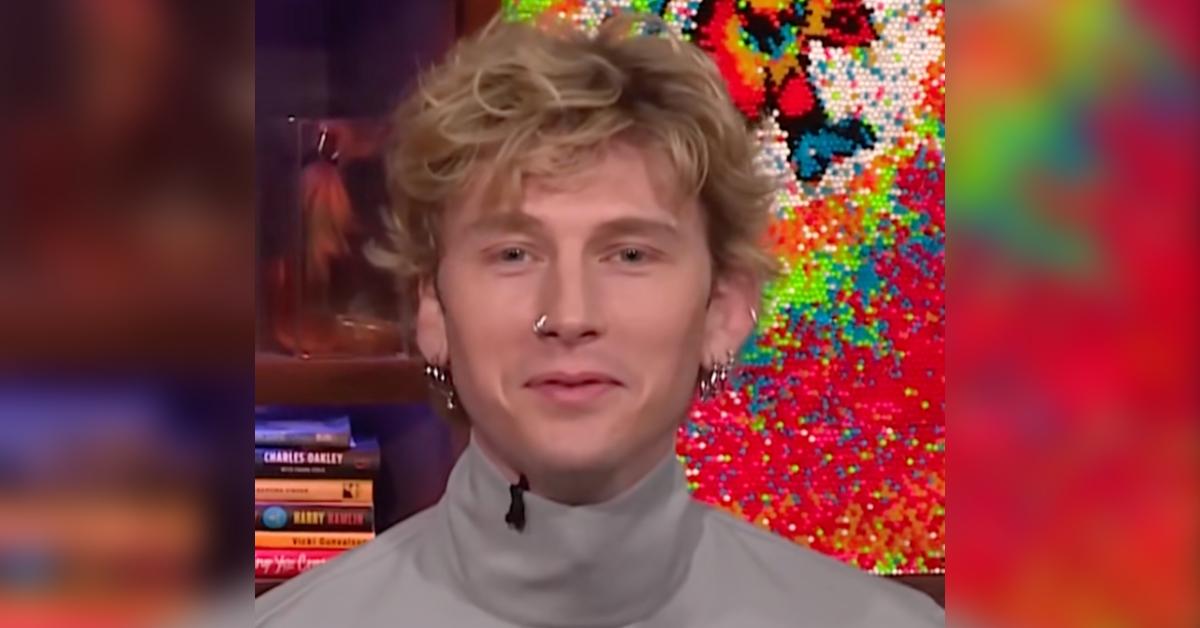 Image of Machine Gun Kelly told a fan to 'shut up' after being asked a question about him and Sydney Sweeney.