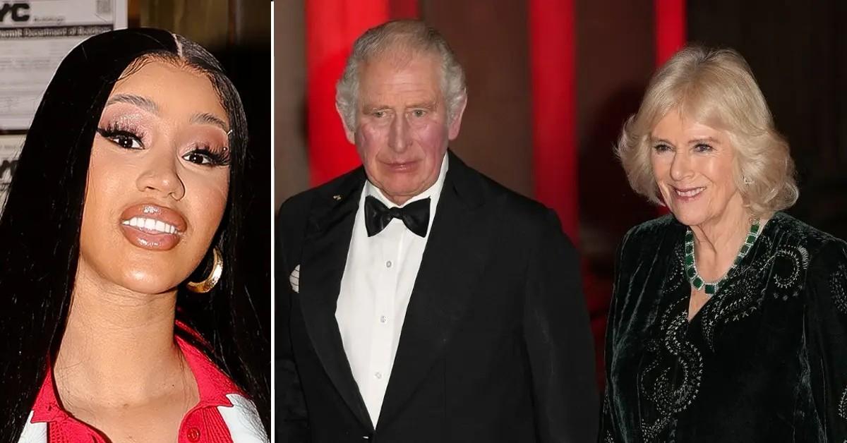 Cardi B Watches 'The Crown,' Hilariously Reacts To Love Triangle