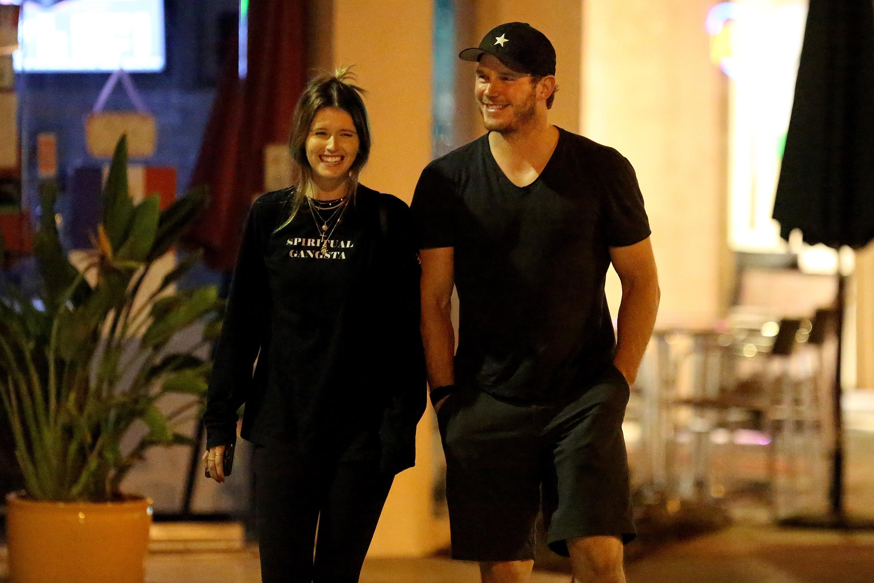 Chriss Pratt and Chatherine Schwarzenegger