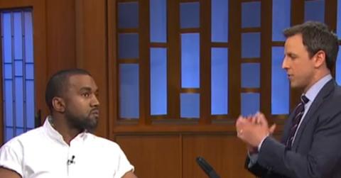 Kanye west seth meyers