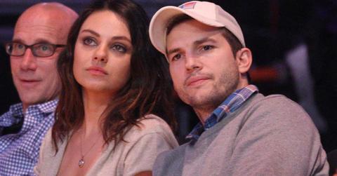 Mila Kunis and Ashton Kutcher get away from the baby for a night