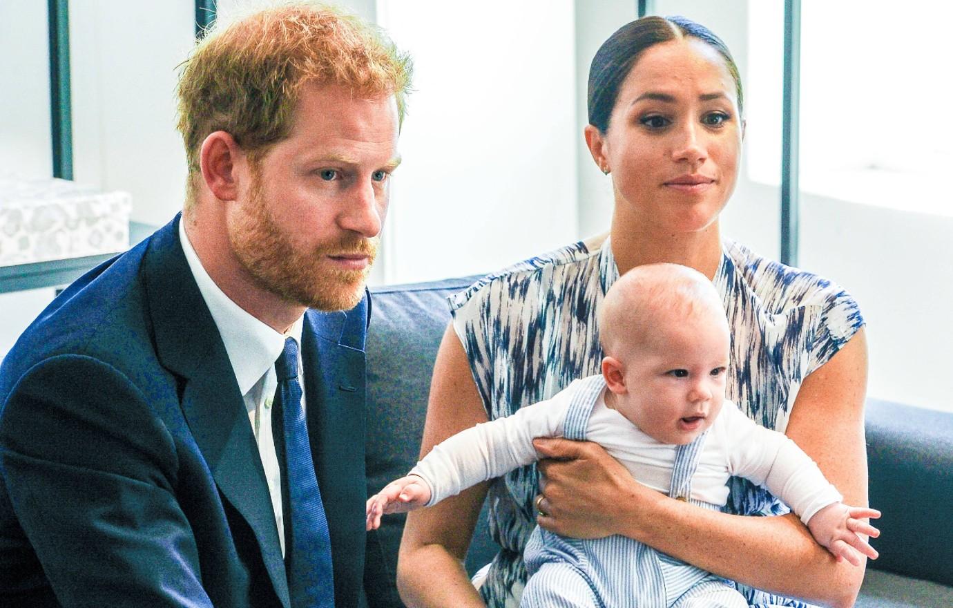 are prince harry meghan markles kids royal line succession