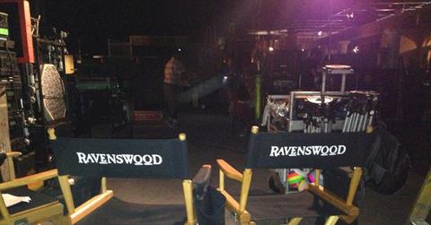 Ravenswood set visit interview