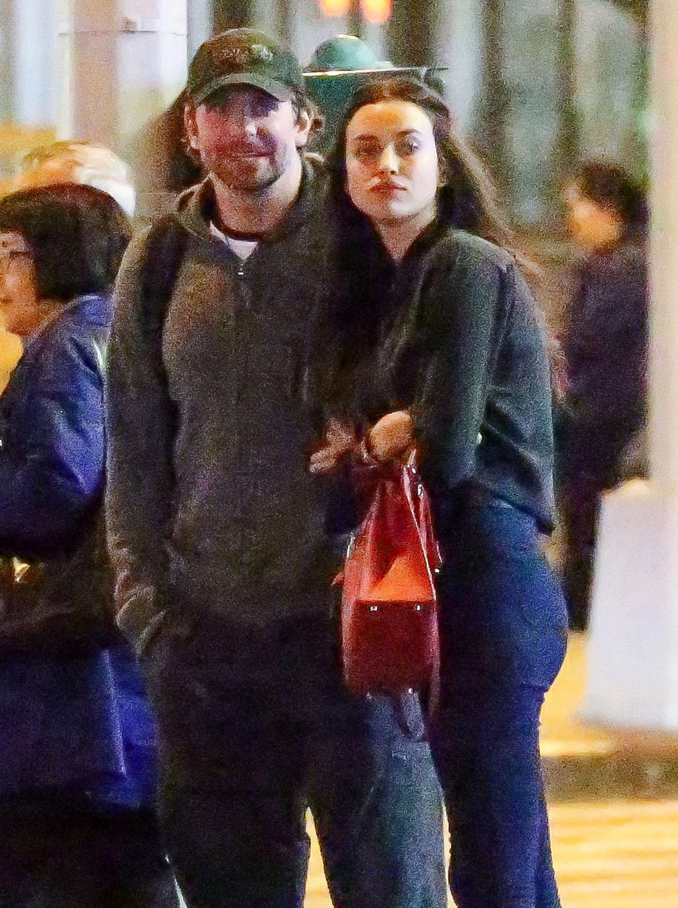 Exclusive&#8230; First Look: Bradley Cooper &amp; Irina Shayk Confirm Relationship With PDA Filled Night Out **ADD FEES**