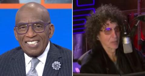 split image of Al Roker and Howard Stern