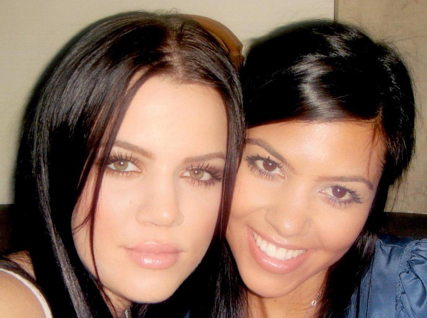 khloe kardashian pokes fun kourtney time effortless look watch