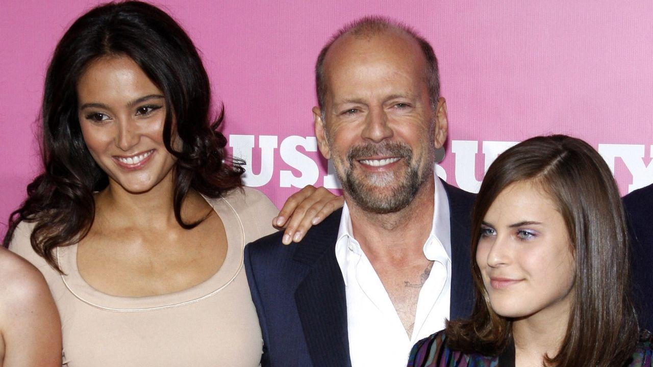 Image of Emma Heming Willis, Bruce Willis and Tallulah Willis