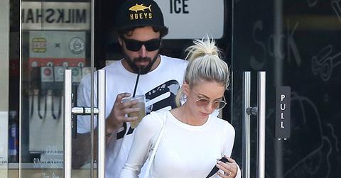*EXCLUSIVE* Brody Jenner and his fiancee Kaitlynn Carter look casual as they grab lunch