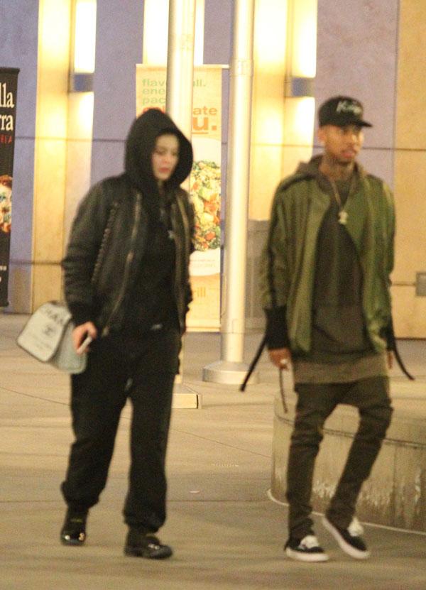 kylie jenner tyga movie date