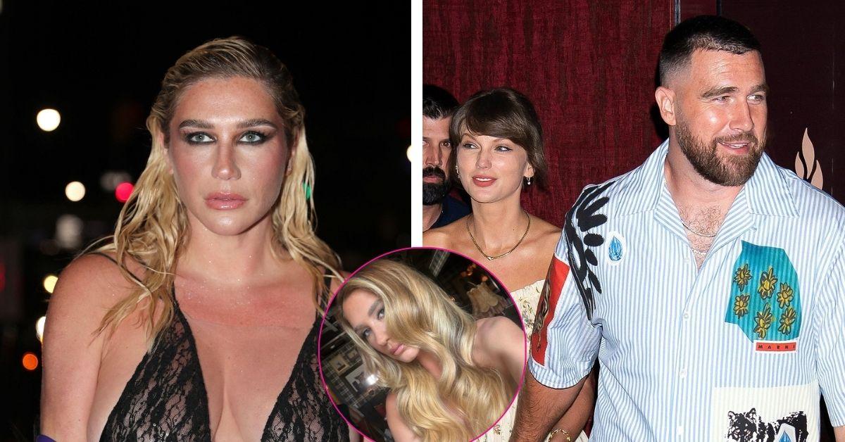 kesha turns heads at wedding event