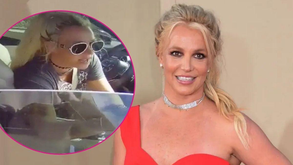 Composite photo of Britney Spears