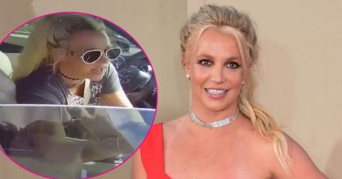 Composite photo of Britney Spears