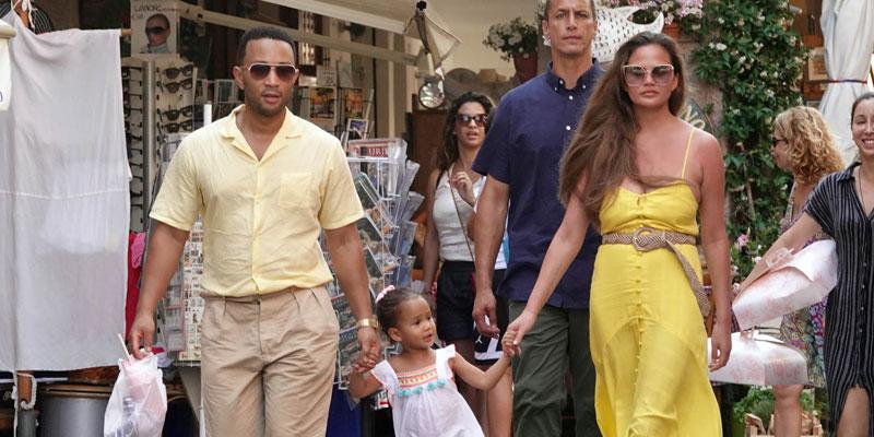 john legend chrissy teigen italy