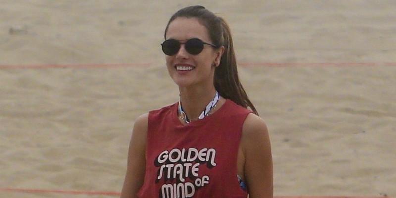 Alessandra Ambrosio victoria secret abs workout body bikini