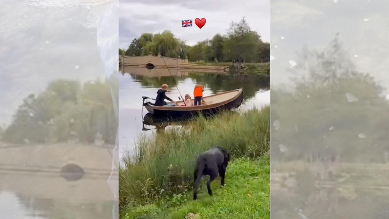 Image of Prince Harry enjoyed some quality time with Archie and Lilibet during a family fishing excursion.