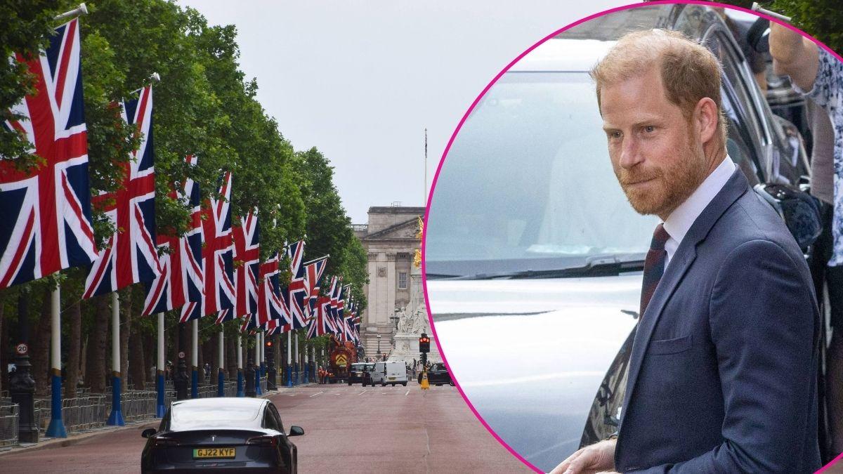 Composite photo of Prince Harry.