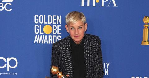 Ellen DeGeneres at the 77th Annual Golden Globe Awards
