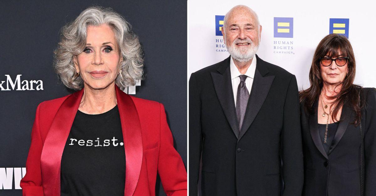 'Stunned' Jane Fonda Shares Chilling Memory of Seeing 'Smart and Wonderful' Rob and Michele Reiner the Day Before They Were Murdered: 'I Am Reeling With Grief'