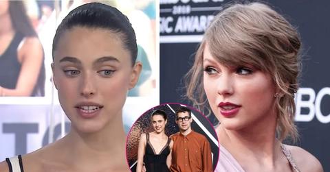 Photo of Margaret Qualley, Jack Antonoff and Taylor Swift