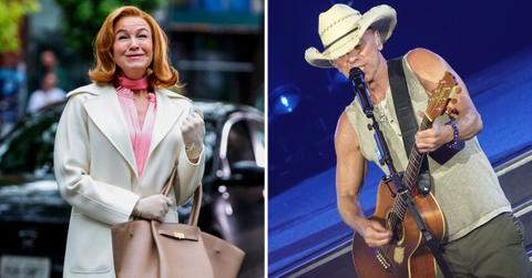 Split photo of Renée Zellweger and Kenny Chesney.