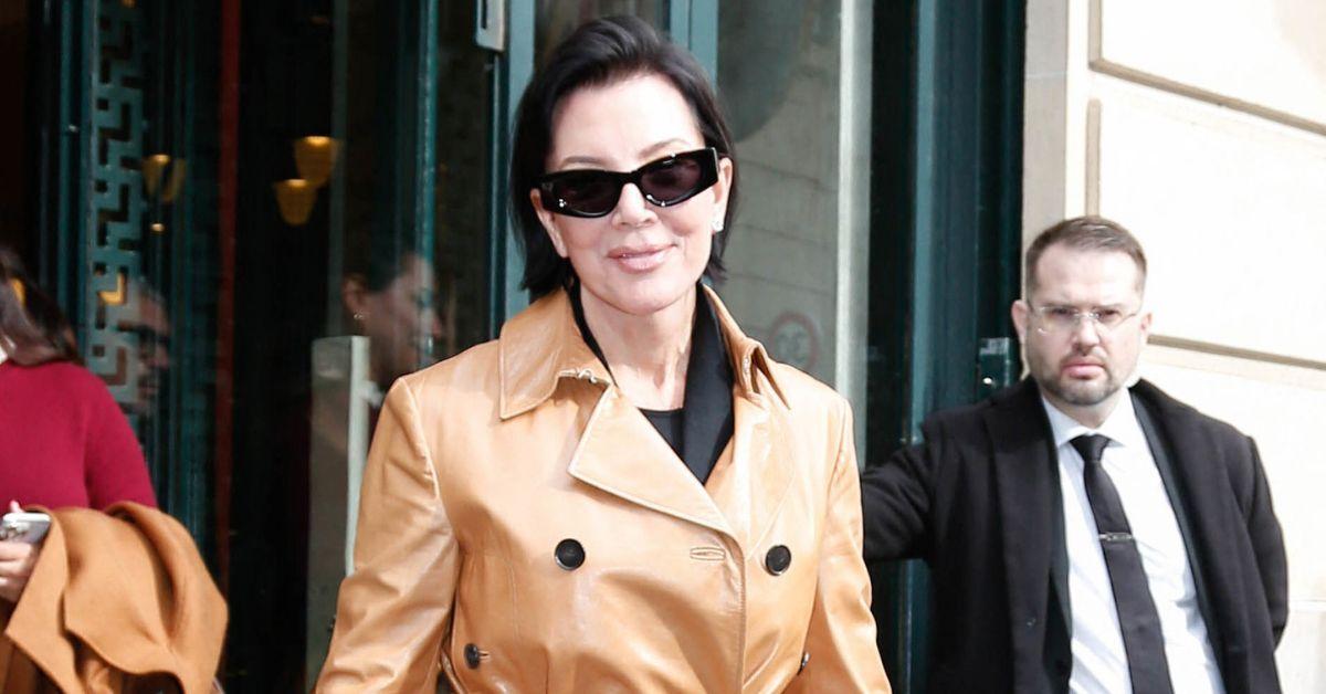 image of Kris Jenner admitted to getting a new facelift this year.