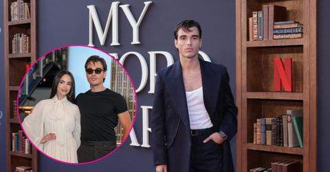 Composite Photos of Corey Mylchreest and Sofia Carson