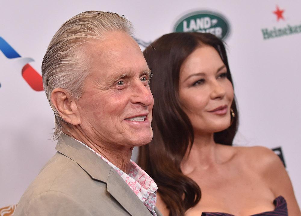 Catherine Zeta-Jones & Michael Douglas Spotted At Cannes Wedding