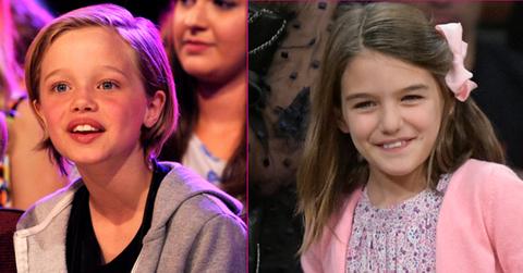 Suri cruise shiloh jolie pitt besties hero