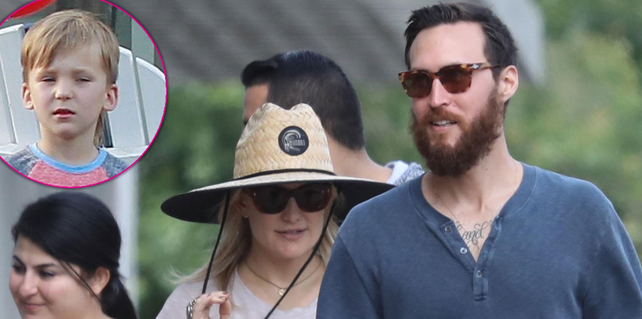 Kate Hudson Boyfriend Danny Fujikawa Son Bingham Photos Long