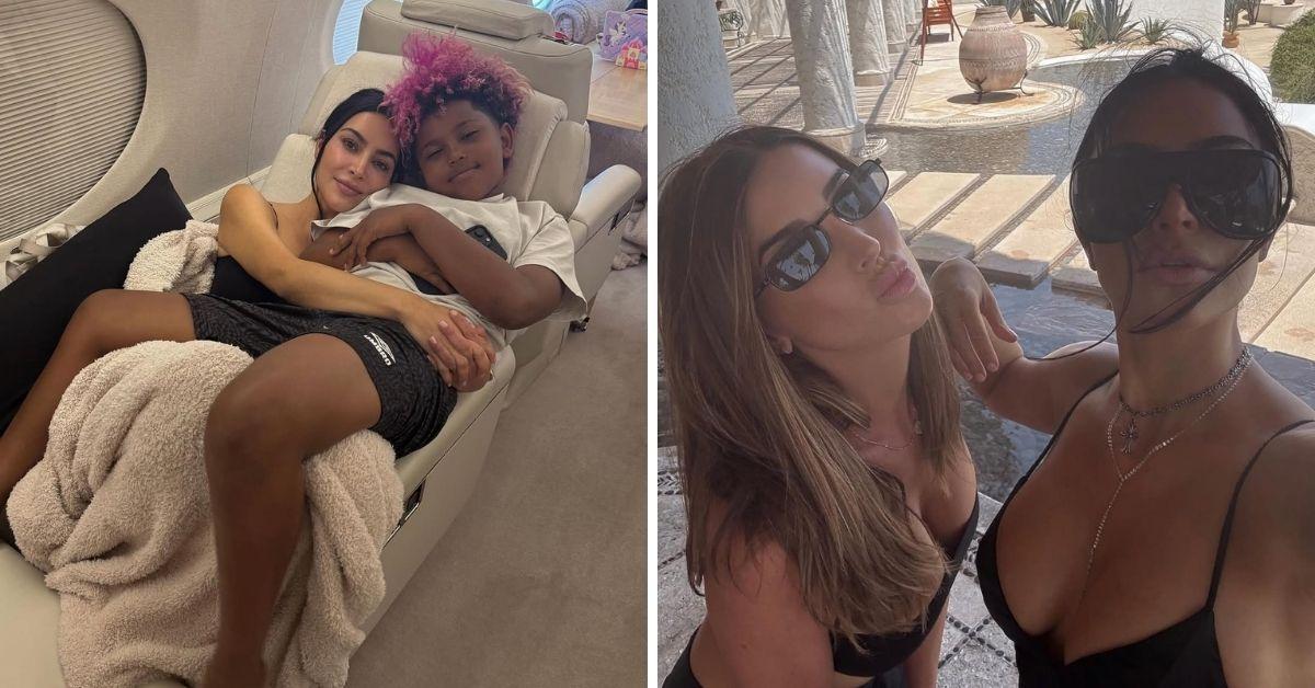 image of The mom-of-four recently took a family vacation to Cabo.