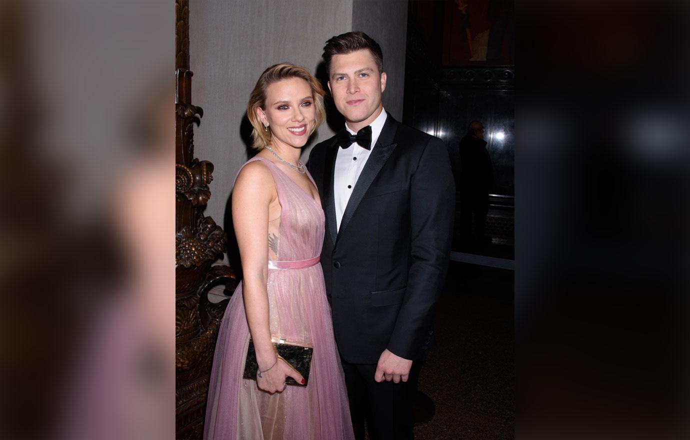 Scarlett Johannson Colin Jost