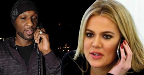Lamar odom begged khloe kardasahian not film phonecalls