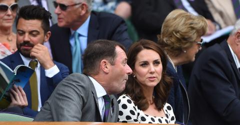 Catherine Duchess of Cambridge Attends Wimbledon Championships