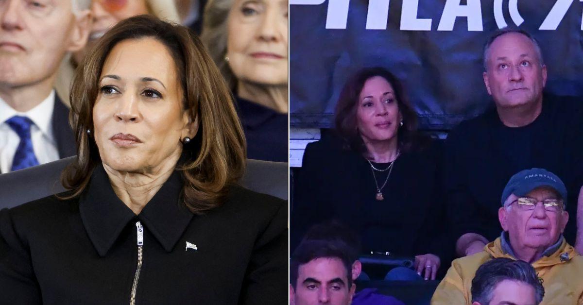 Composite photo of Kamala Harris