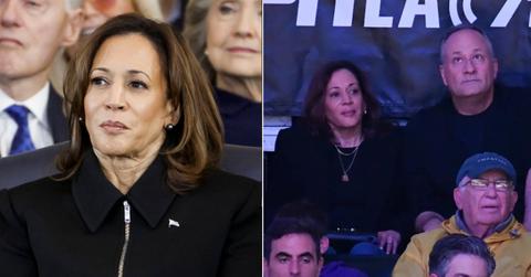 Composite photo of Kamala Harris