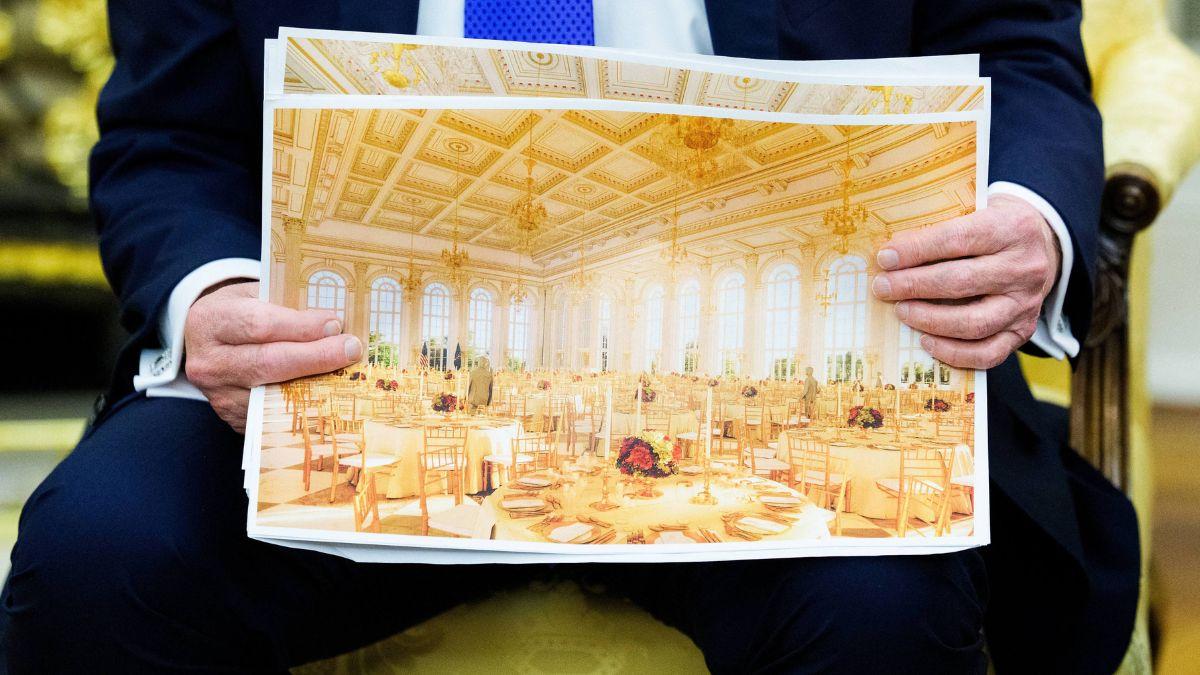 Image of Trump's ballroom