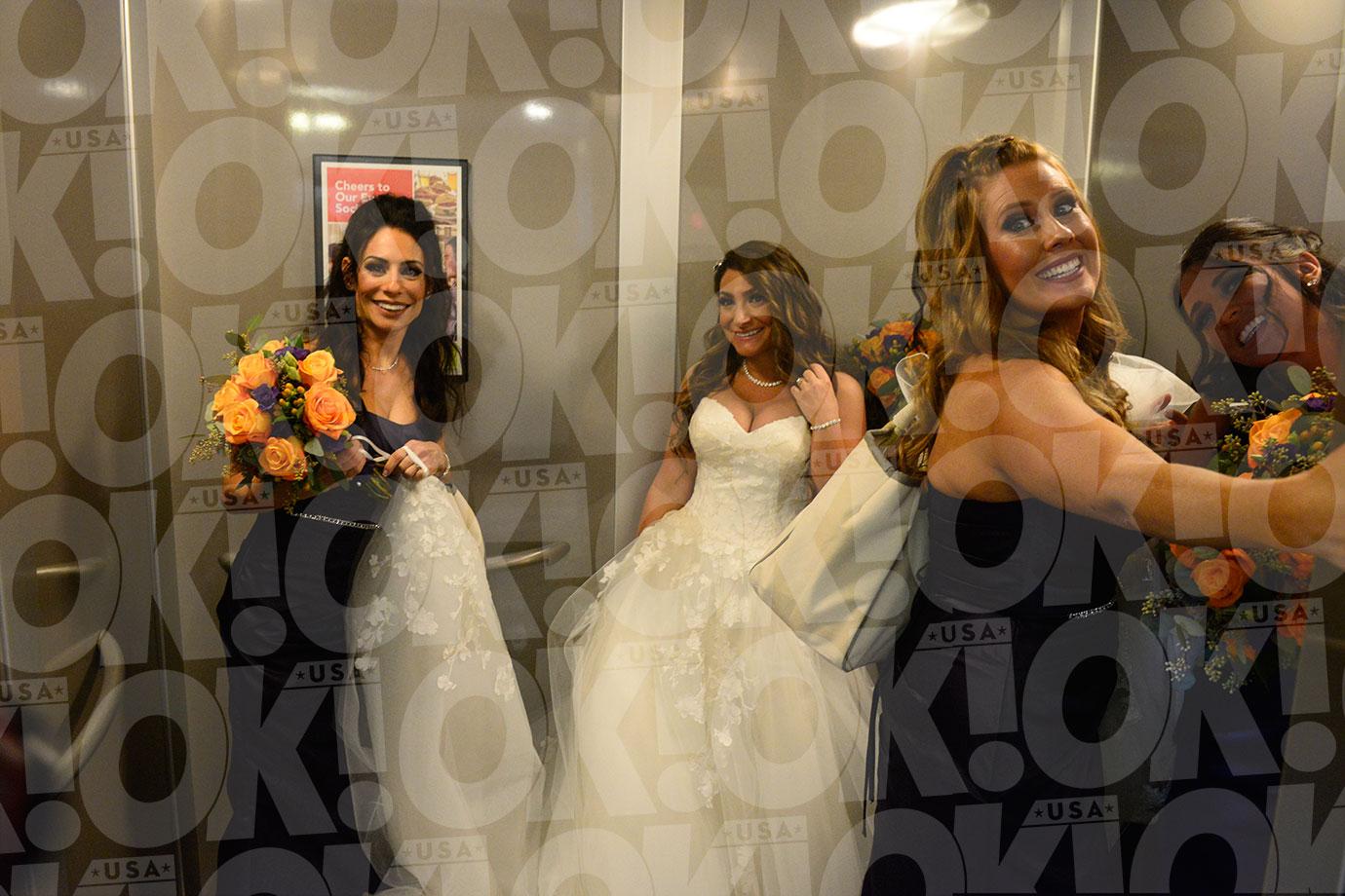 Inside Deena Cortese s Wedding Day Prep See Her Stunning Gown