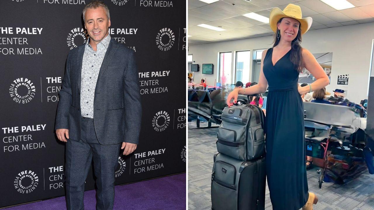 Split photo of Matt LeBlanc & Chaz
