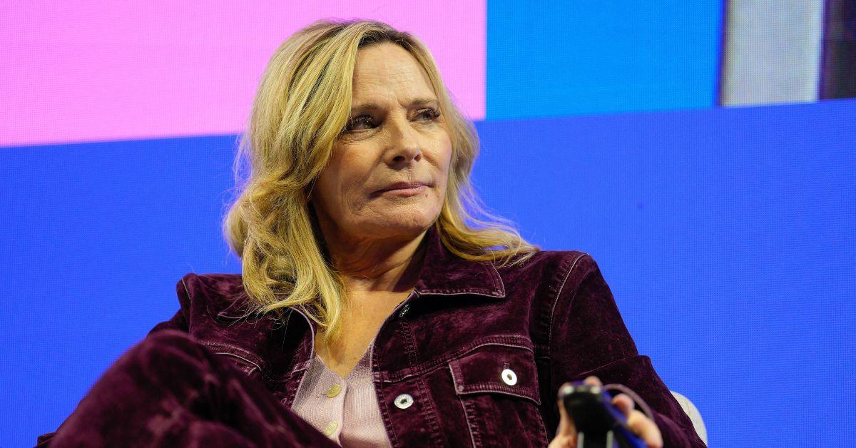 image of Kim Cattrall's wedding only had 12 guests.