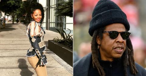 Composite photo of Carmen Bryan and Jay-Z