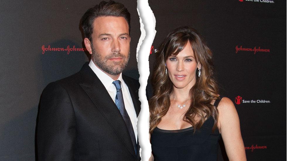 Ben affleck jennifer garner split