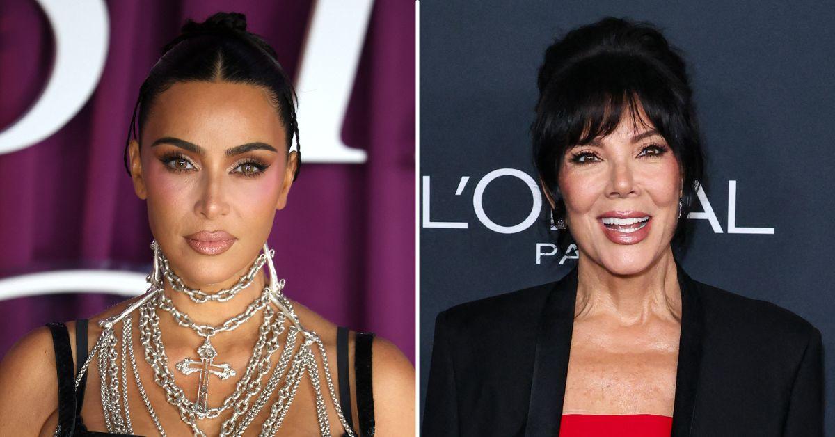 Photo of Kris Jenner and Kim Kardashian