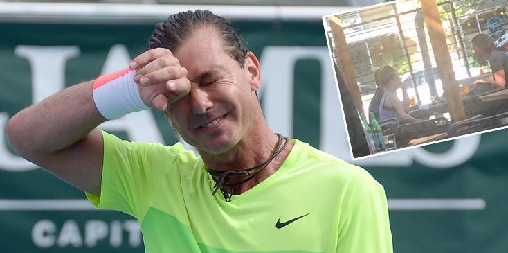 Gavin Rossdale participates in The 26th Annual Chris Evert/Raymond James Pro Celebrity Tennis Classic