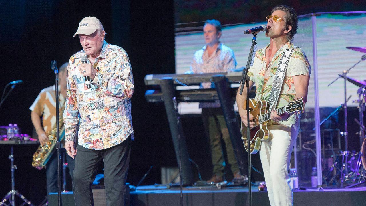 Photo of John Stamos loves performing with the Beach Boys.