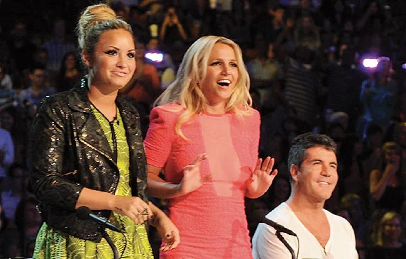 simon britney xfactor