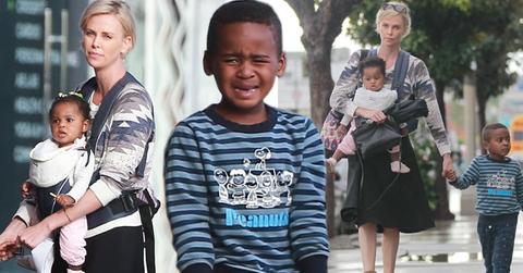 Charlize Theron monster mom scandal