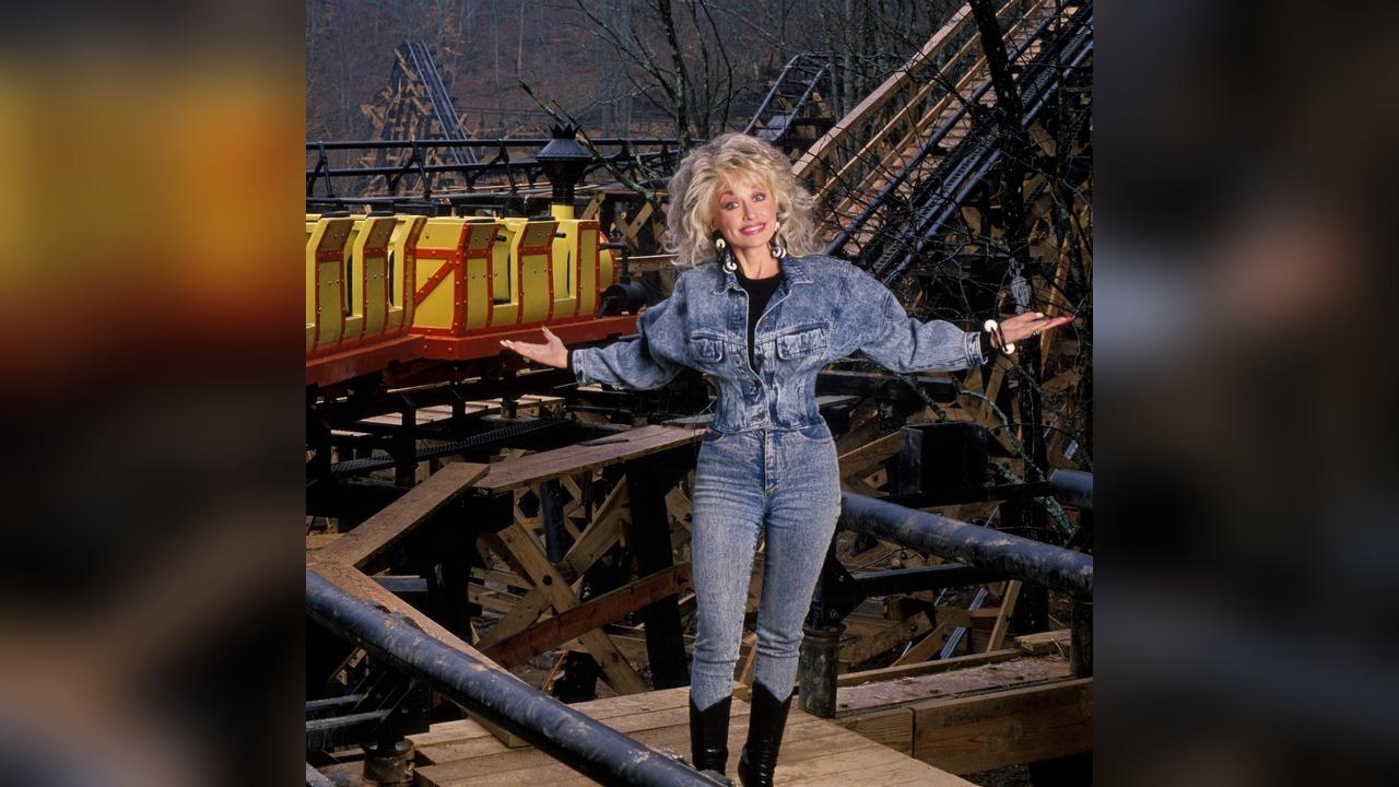 Photo of Dolly Parton established Dollywood in 1986.
