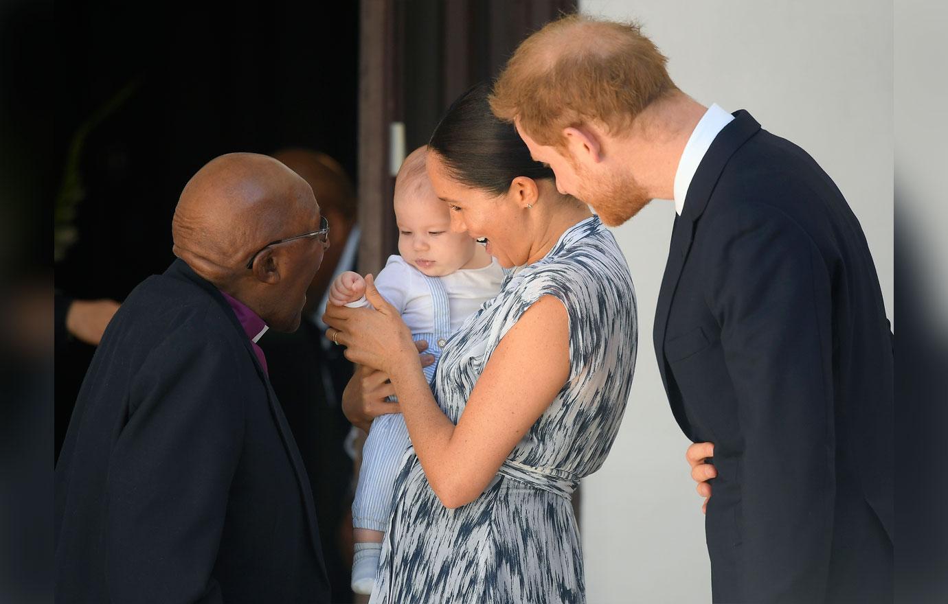 Archie Meghan Harry Archbishop